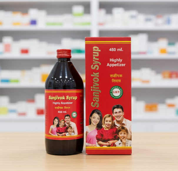 SANJIVOK SYRUP 450 ML - Image 2